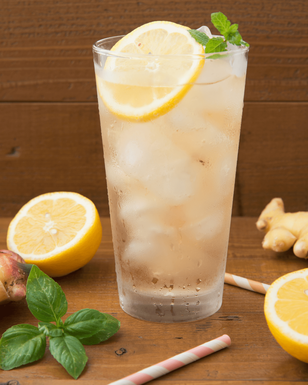 lemon ginger soda