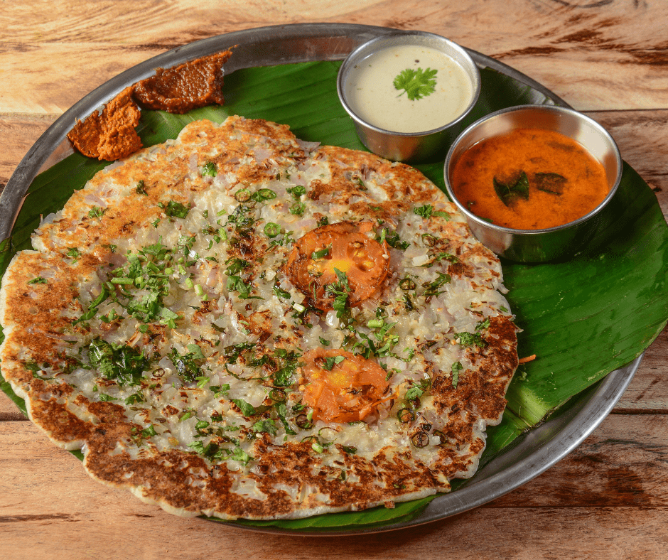 onion uthappam