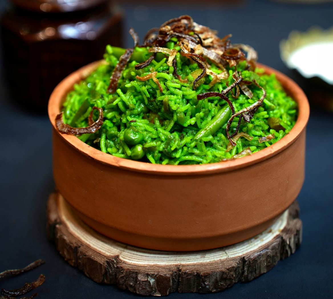 veg hydrabadi biriyani